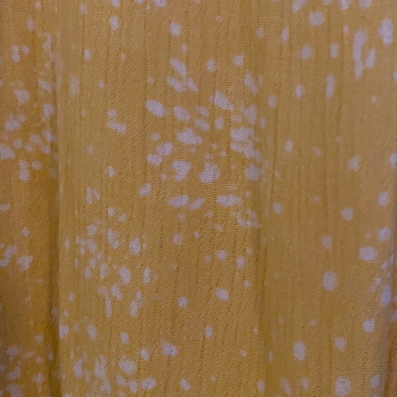 Yellow midi dress. Size medium - Picture 2 of 6